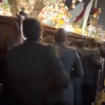 Video: cargadores de Jesús de las Tres Potencias y el momento en que dieron su máximo esfuerzo por llevar el anda