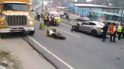 ACCIDENTE EN LA RUTA INTERAMERICANA