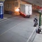 Video: Así ocurrió el accidente de tránsito entre un camión que se descontroló y una motocicleta en Jutiapa