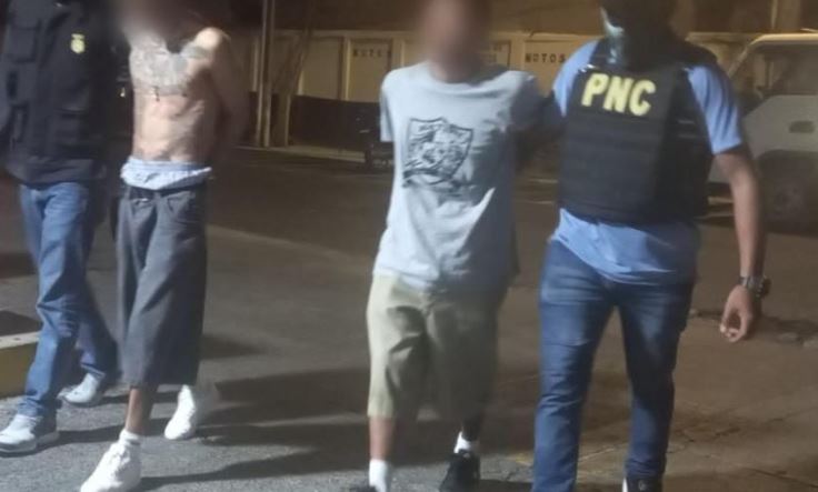 CAPTURAN A PANDILLEROS EN LA ZONA 17