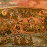 Mural ‘Xibalbá’ de la guatemalteca Rina Lazo llega al Palacio de Bellas Artes