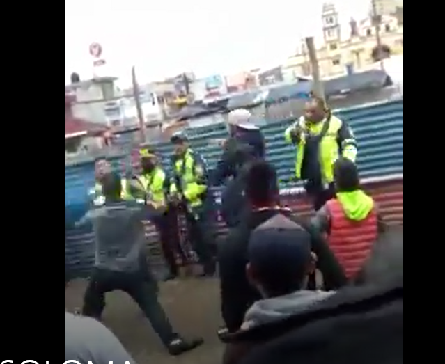 PELEA CALLEJERA EN SOLOMA