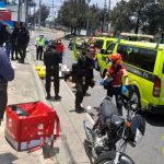 Qué se sabe de dos presuntos motoladrones armados que murieron en una balacera en plena zona 11