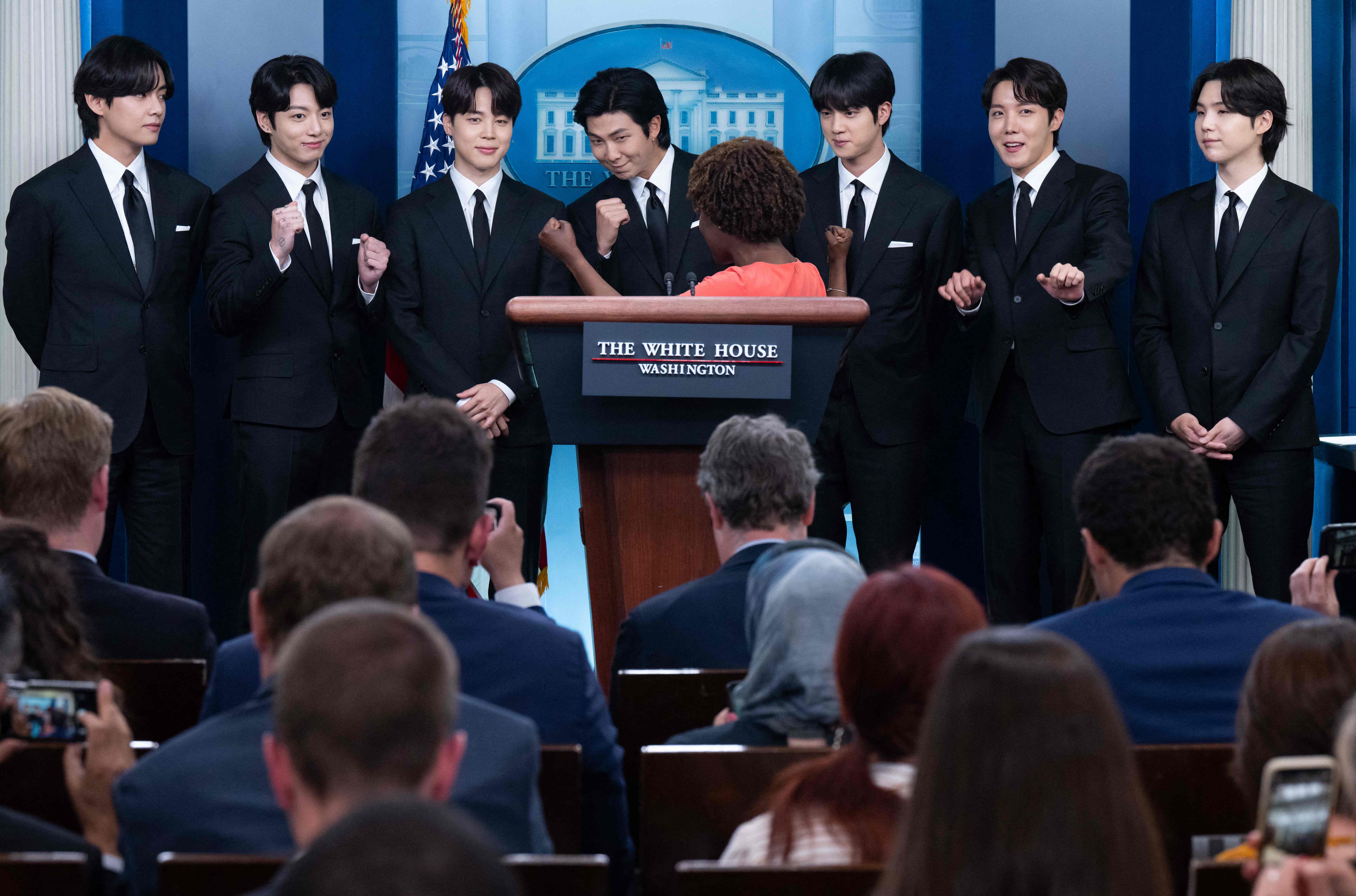 BTS en Casa Blanca