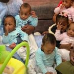 La tierna foto de los nonillizos de Mali en su primer cumpleaños