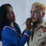 Christian Nodal: cuál es el significado del nuevo tatuaje que el cantante se hizo en el rostro