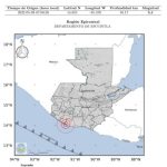Reportan temblor de 5.1 grados sensible en varios departamentos de Guatemala