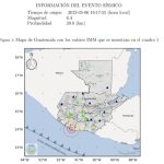 Temblor de 5.6 grados sacude gran parte de Guatemala