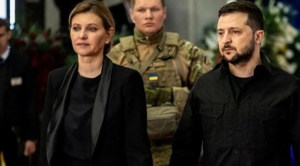 “Nadie me quita a mi esposo, ni siquiera la guerra”: la primera dama de Ucrania concede una inusual entrevista