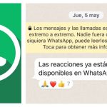 Cómo reaccionar con emojis a mensajes de WhatsApp en Android, iPhone y WhatsApp Web