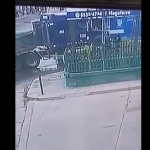 Video: Así sobrevivió un motorista cuando fue arrollado por un tráiler en Jalapa