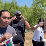 “Ahora es demasiado tarde”: Así confrontó un activista al canciller Mario Búcaro por la tragedia en Texas