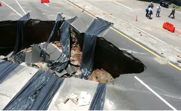 HUNDIMIENTO EN VILLA NUEVA