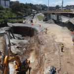 Fotogalería: Así avanzan los trabajos en el hundimiento en Villa Nueva