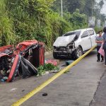 IMÁGENES: Dos personas mueren en choque entre mototaxi y picop en Suchitepéquez