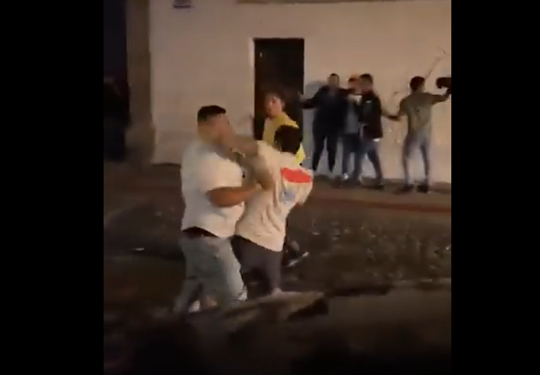 PELEA EN ANTIGUA GUATEMALA