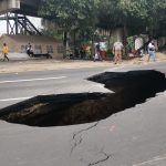 Hundimiento en Villa Nueva: lluvia destruye trabajos de reparación en ruta al Pacífico