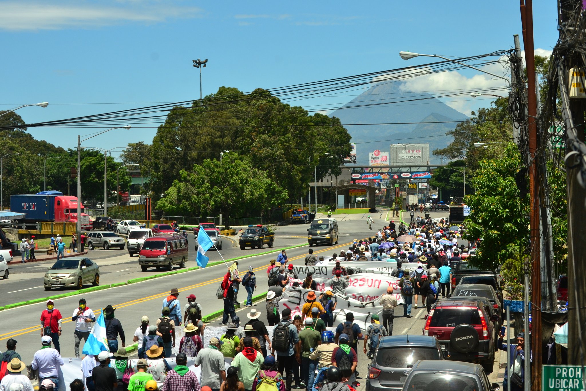 Manifestación USAC
