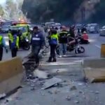 Accidente de tránsito en la bajada de Villalobos deja dos personas heridas