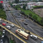 Autoridades dan a conocer las dos hipótesis sobre el origen del hundimiento que ocurrió en Villa Nueva y que pasa bajo la ruta al Pacífico