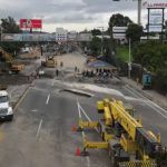 Giammattei dice que tendrán que comprar puentes debido a falla en el hundimiento de Villa Nueva