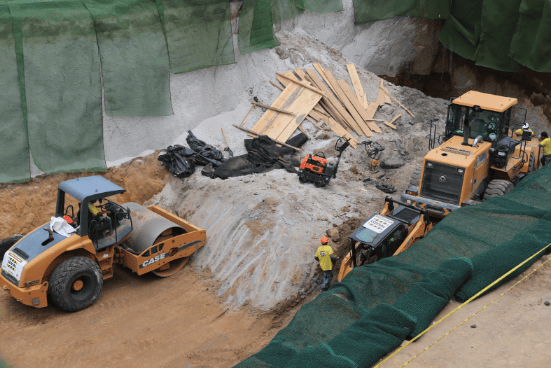 Hundimiento en Villa Nueva: Videos muestran avance de trabajos y Covial ...