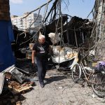 IMÁGENES: Destrucción y muerte en Donetsk luego de 22 ataques con misiles rusos en un día