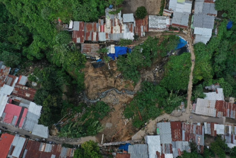 Áreas de riesgo en Villa Nueva