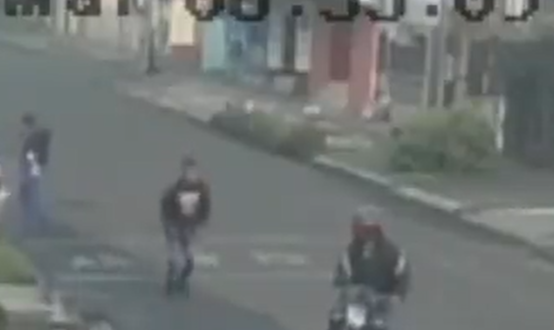 Graban asalto en Mixco