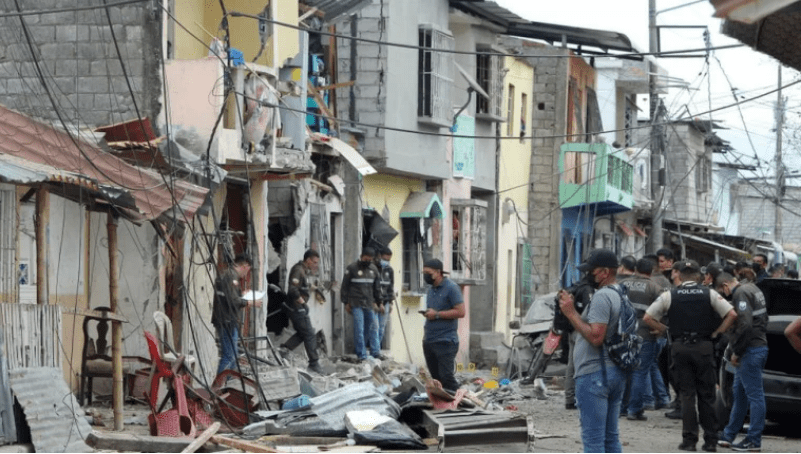 Explosion Ecuador