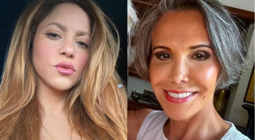 Fotografía de Florinda Meza y Shakira