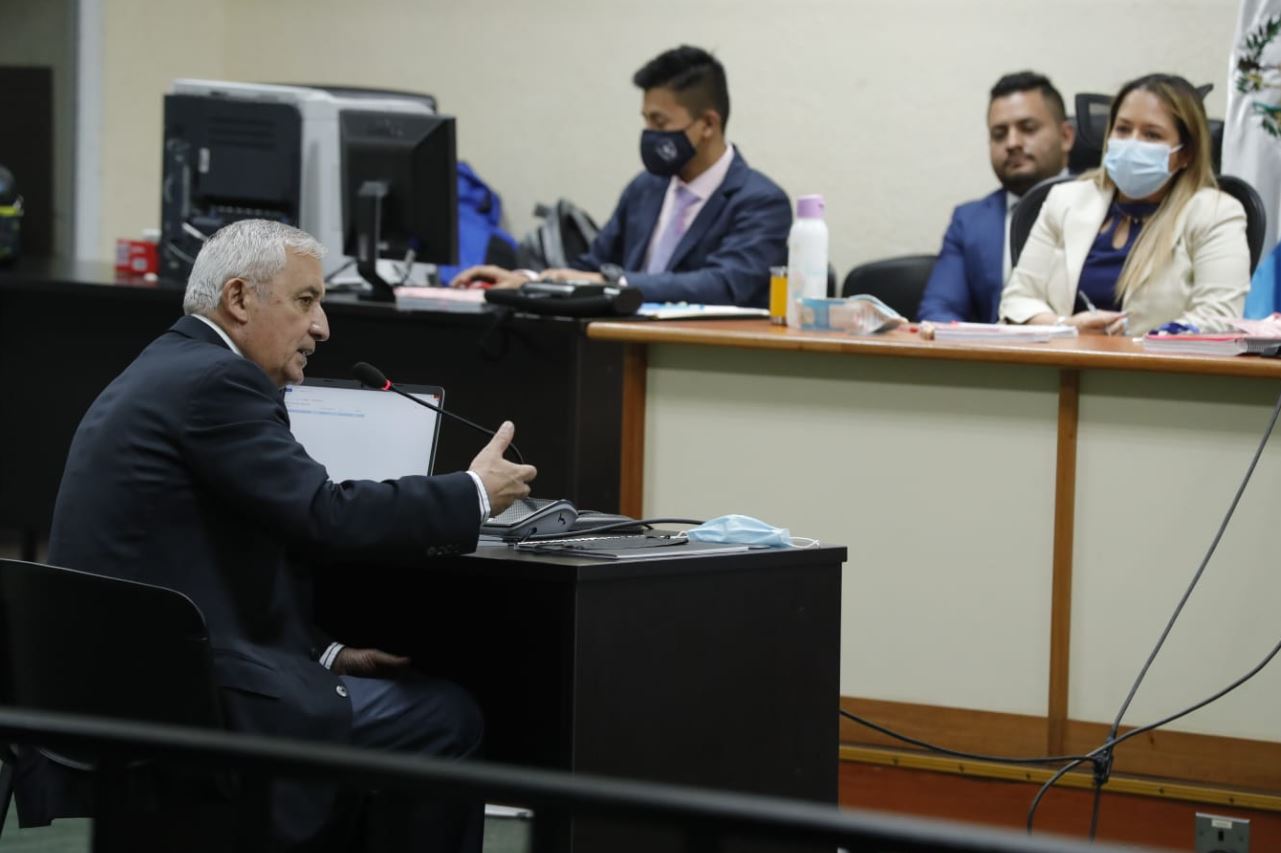 Caso La Línea: Otto Pérez Molina dice que no dio órdenes ilegales, que no hizo nada contra la ley e insiste en su inocencia