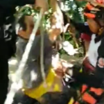 “Preparamos todo el equipo”: Video muestra cómo fue el rescate de un hombre que cayó en un pozo