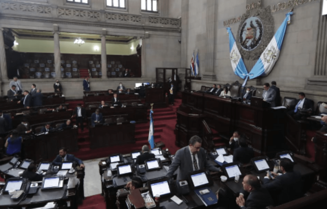 Sesión en el Congreso