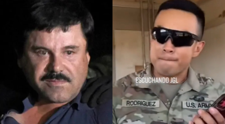 Soldados de EE.UU. y El Chapo