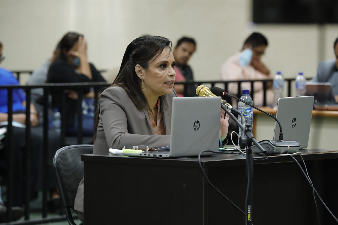 Caso La Línea: exvicepresidenta Roxana Baldetti declara y dice que “verdaderos evasores son de grandes ligas”