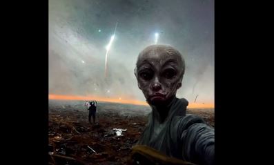 Las inquietantes “selfies” del fin del mundo que publicó un laboratorio que simulan los últimos momentos de la humanidad