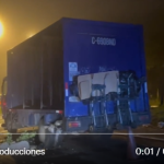 La imagen que muestra cómo fue el aparatoso accidente de cuatro vehículos en la ruta Interamericana