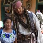 Yahaira Tubac en un viaje a Disney World