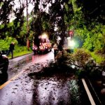 Fuertes lluvias en el territorio nacional ocasionan inundaciones y percances que dificultan el paso vehicular