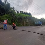 Imágenes: Grieta daña varias casas y una iglesia en Palencia y autoridades evacúan a familias