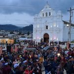 Las imágenes que muestran la llegada a Totonicapán de las dos mujeres que murieron en el hundimiento de Villa Nueva
