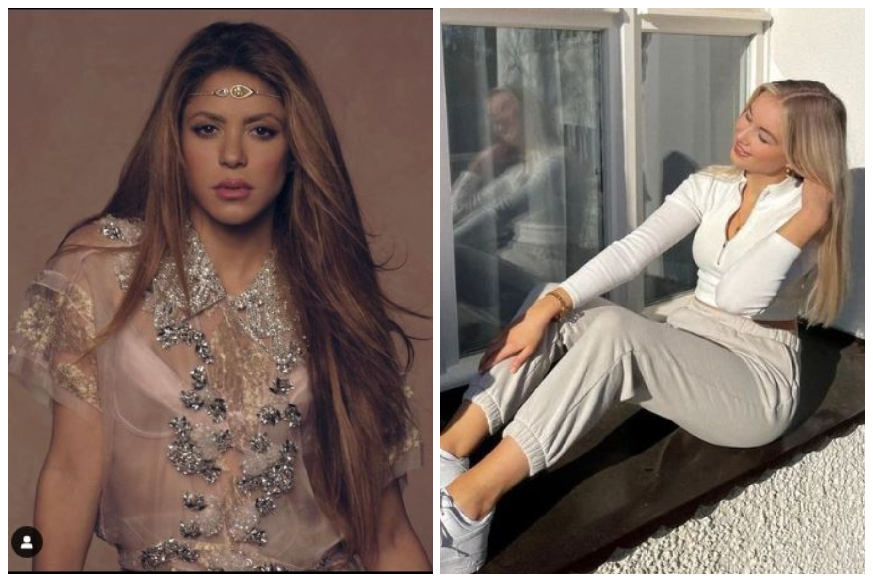 Shakira y Piqué: Clara Chía fue captada viendo publicaciones en las que la comparan con la intérprete colombiana