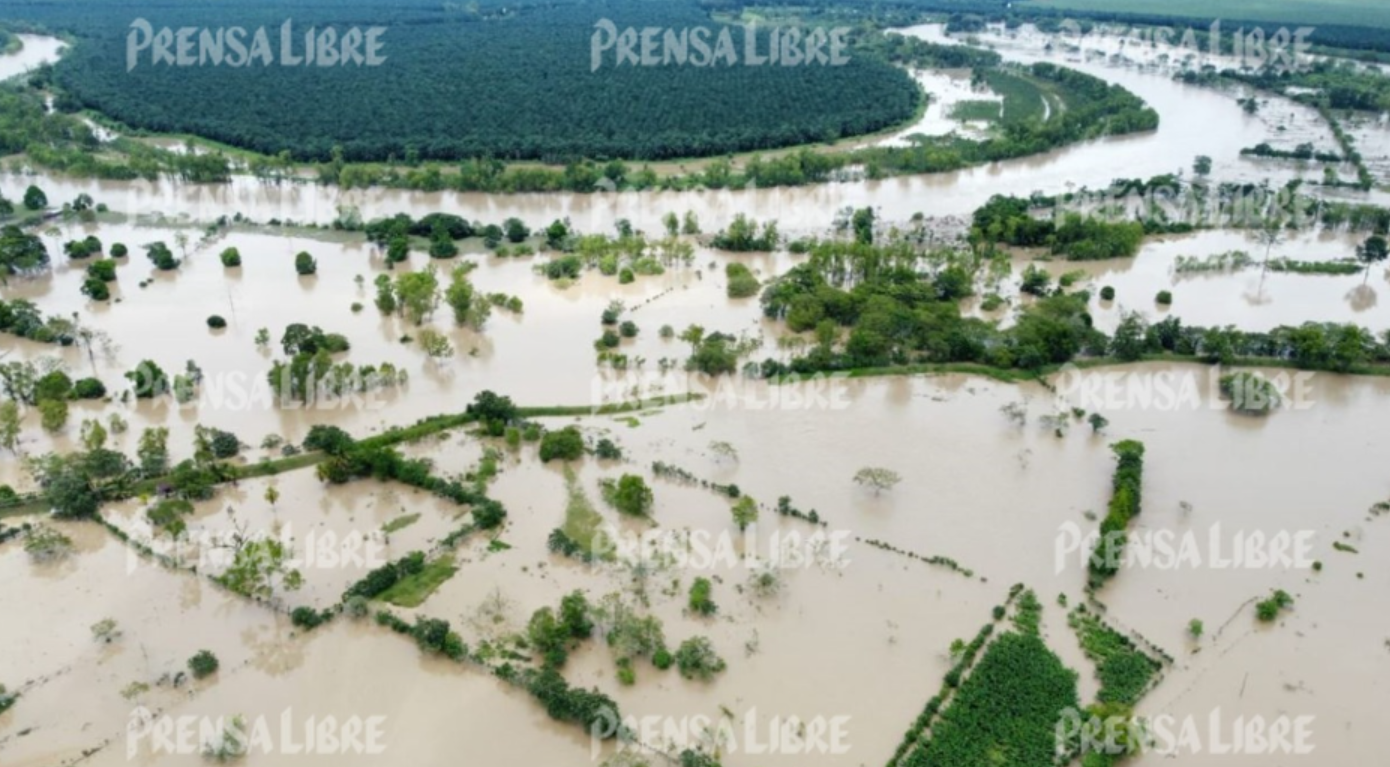 Inundaciones en Izabal