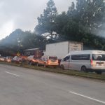 Clima en Guatemala: Derrumbes continúan en ruta Interamericana debido a la saturación de agua