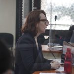 Exdirectivos del Inde comparecen en juicio y Ekaterina Parrilla, una de las señaladas dice que no cometió fraude