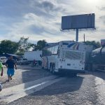 Transportistas protestan por el precio de los combustibles y bloquean la ruta al Atlántico