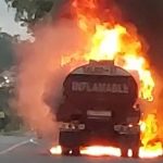 Videos: así ocurrió el incendio de cisterna en Escuintla y las acciones de los bomberos para apagar las llamas