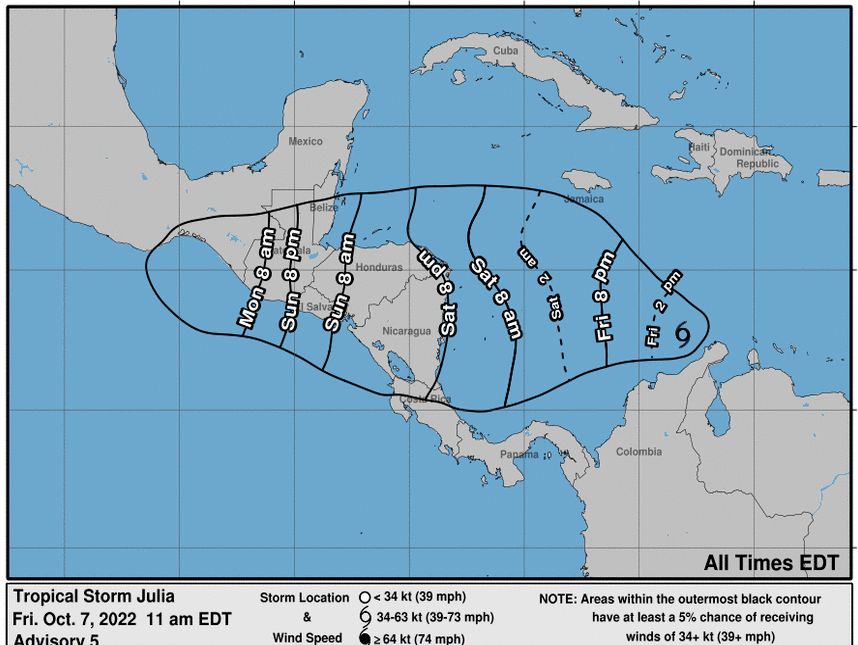 Tormenta tropical Julia