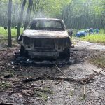 Un vehículo calcinado y videos: nuevos indicios tras misterioso asesinato de empresario en Suchitepéquez
